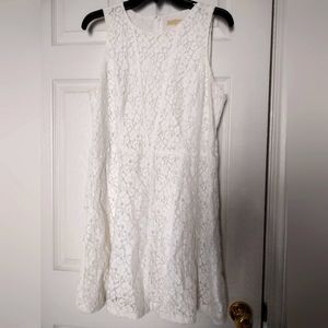 Michael Kors white mini dress
